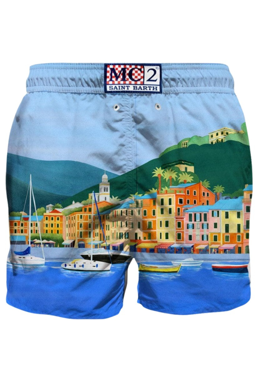 Mc2 Saint Barth Portofino View Zwembroeken Blauw 03670f