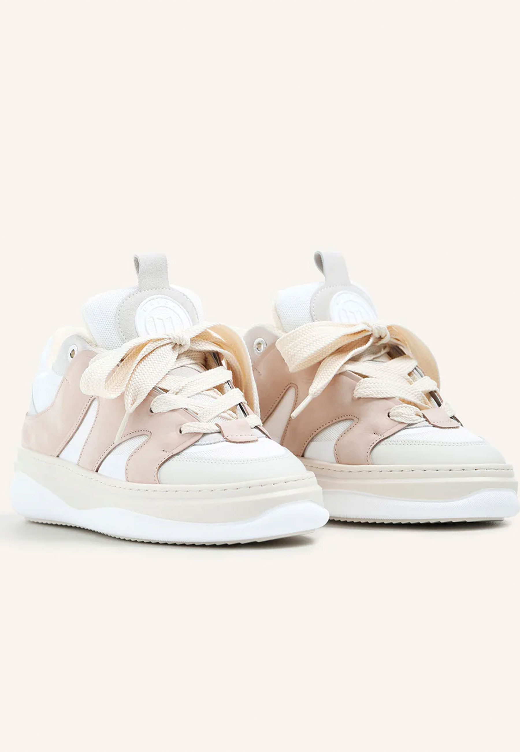 Mason Garments Venice Sneakers Creme Ss24-22