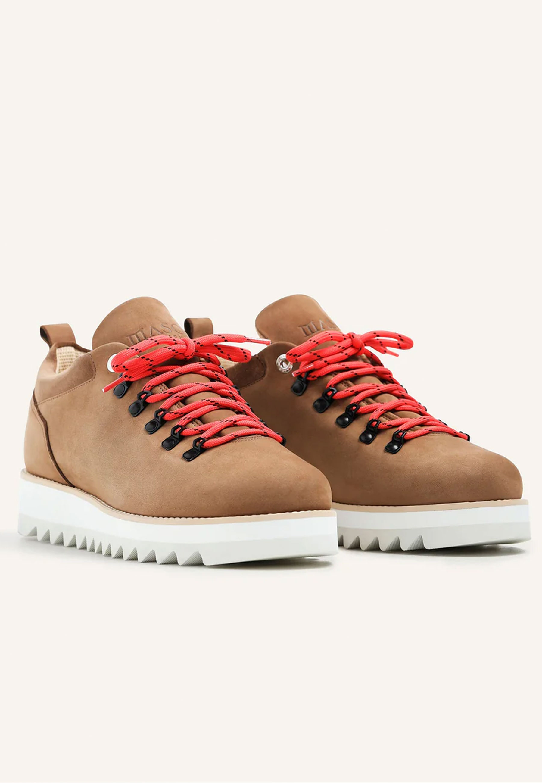 Mason Garments Massif Sneakers Bruin Ss24-26