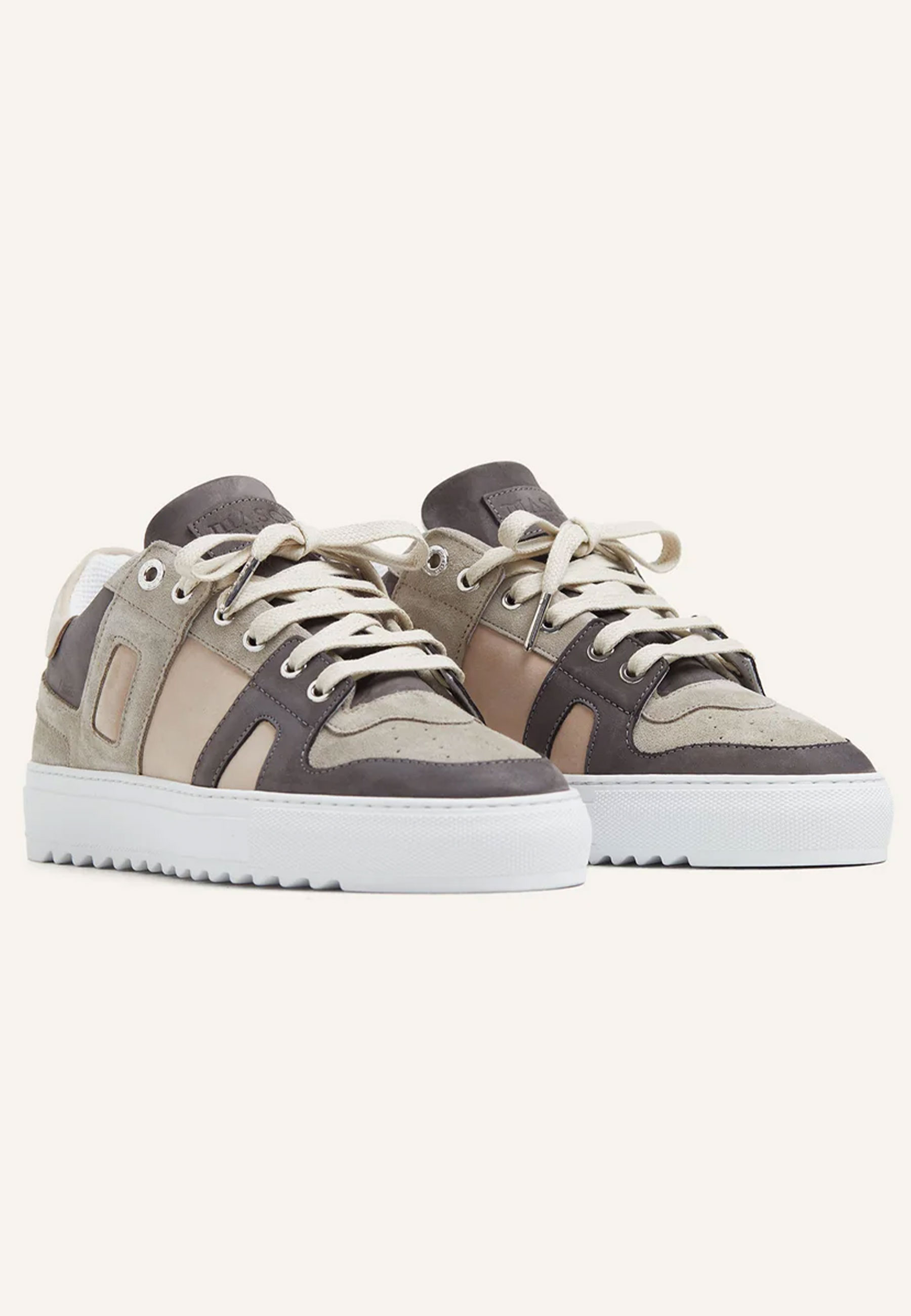 Mason Garments Bari Sneakers Taupe Ss24-9