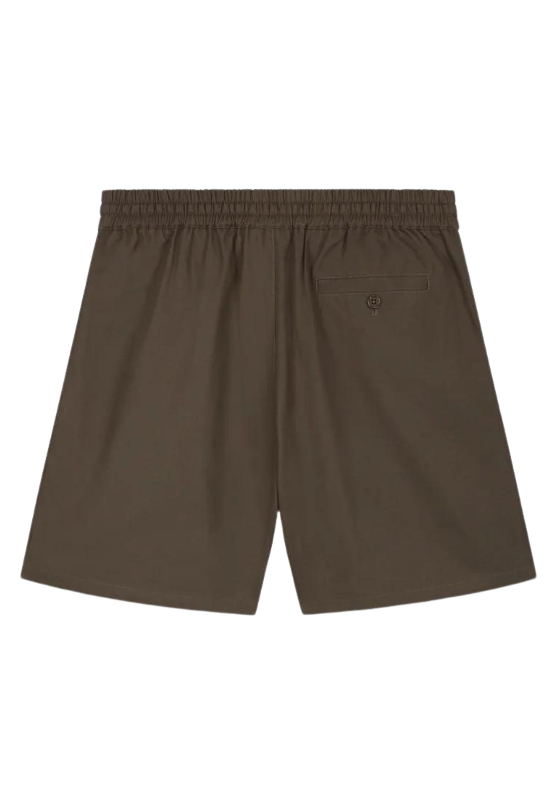 ØlÅf Elasticated Cotton Shorts Bruin M170401