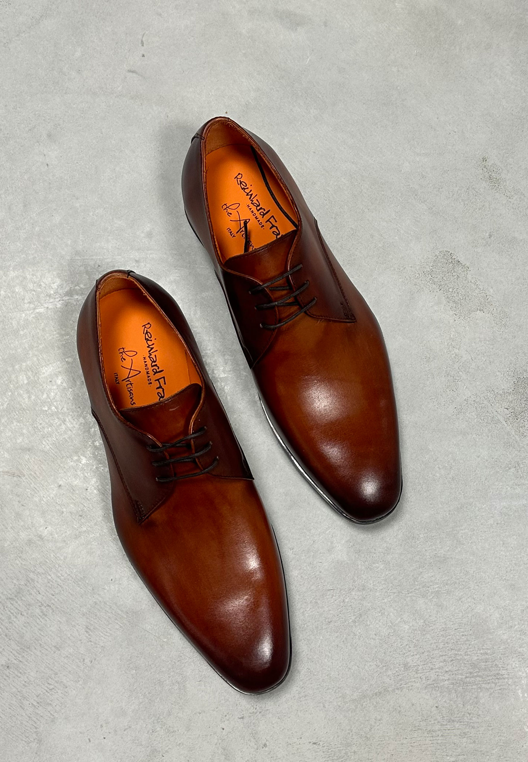 Reinhard Frans  Veterschoenen Cognac Boston24