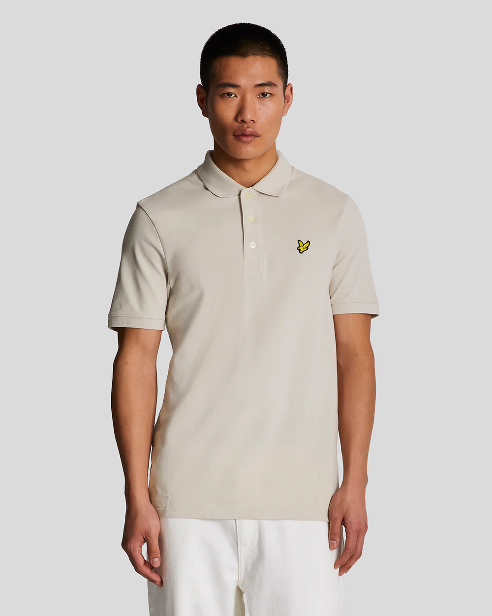 Lyle&scott  Polos Beige Sp400vog