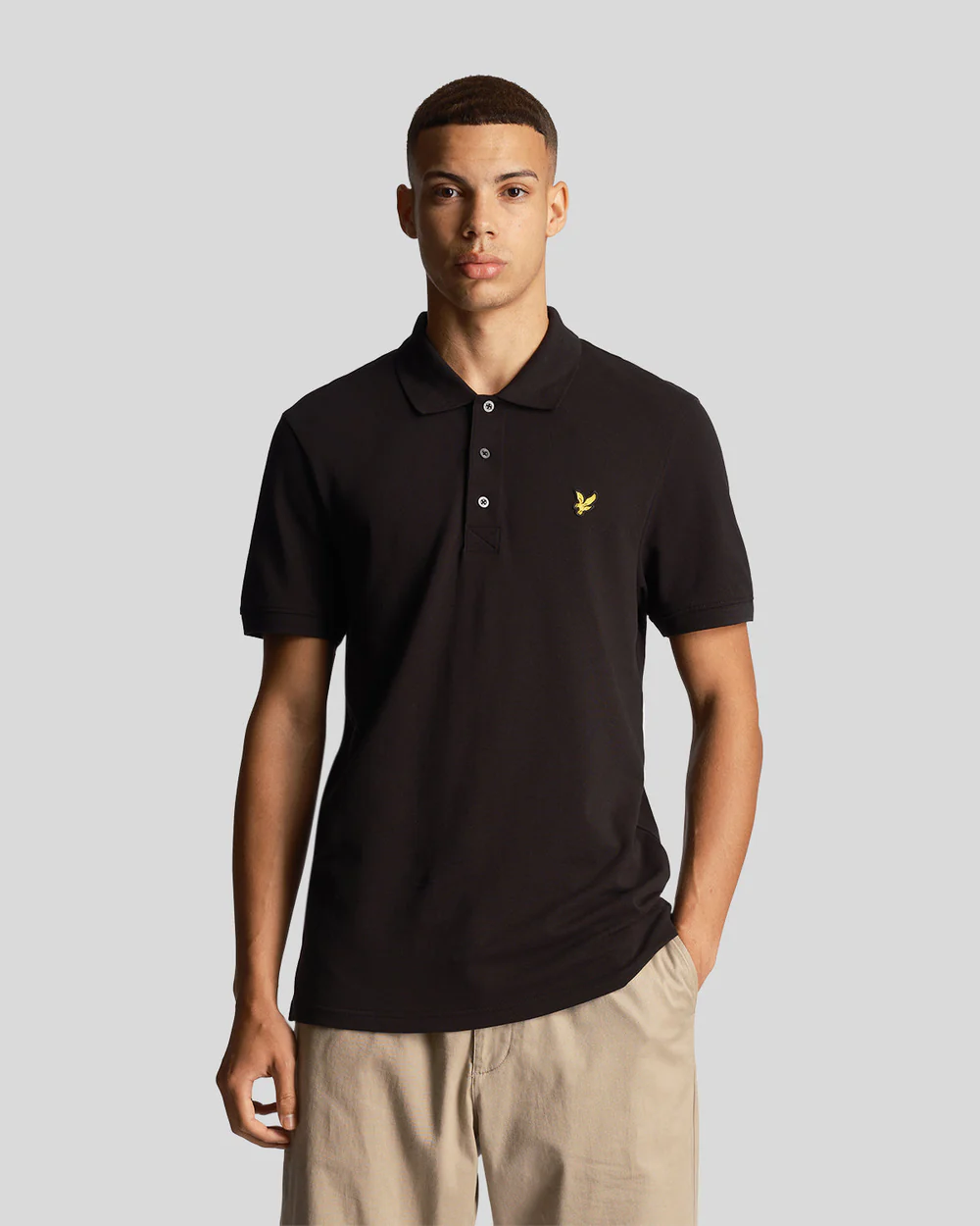 Lyle&scott  Polos Zwart Sp400vog