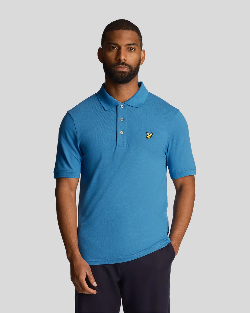 Lyle&scott  Polos Blauw Sp400vog