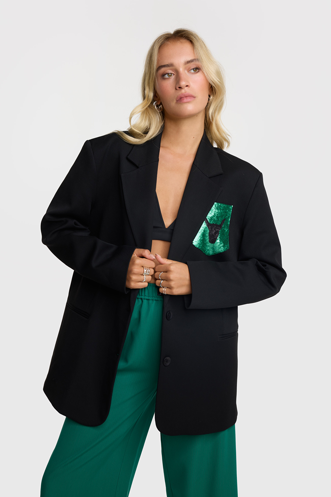 Alix The Label  Blazers Zwart 2408420766