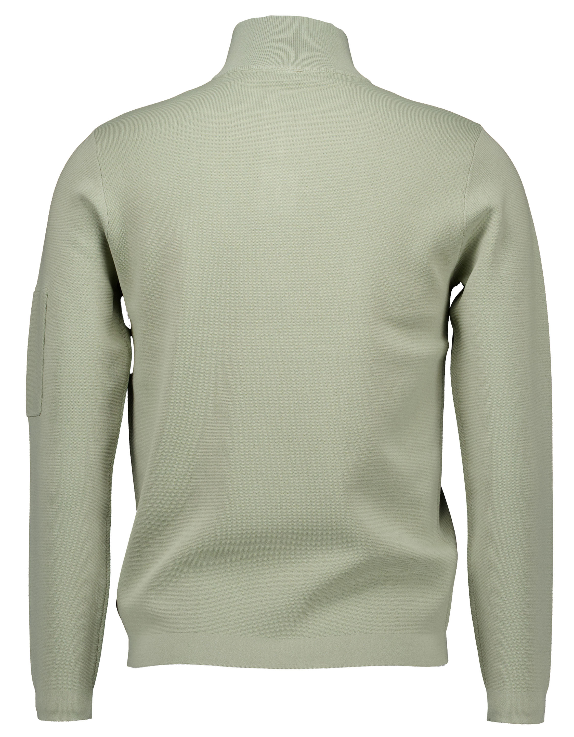 Genti Turtle Zip Ls Truien Groen K1137-3258