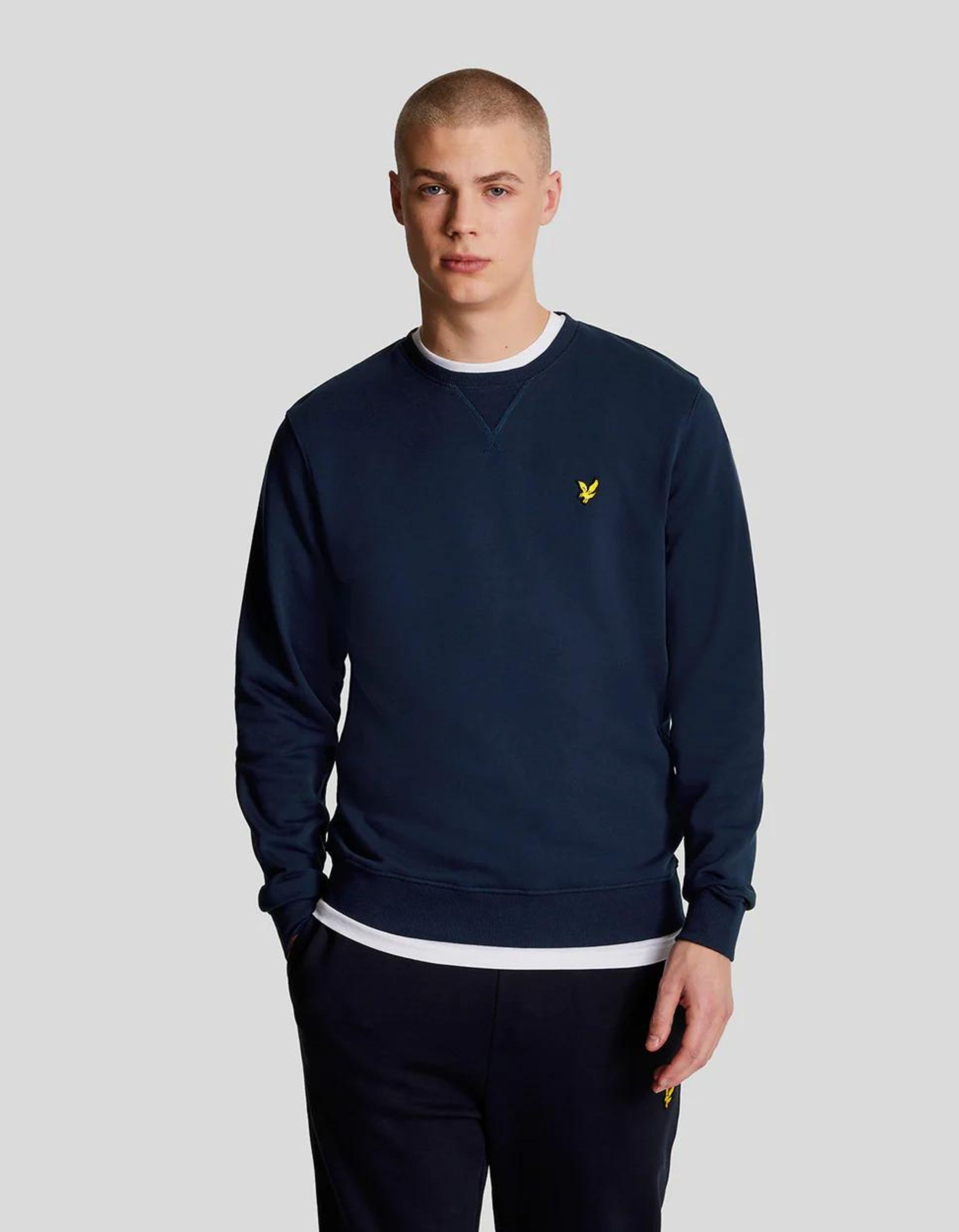 Lyle&scott  Sweaters Donkerblauw Ml424vog