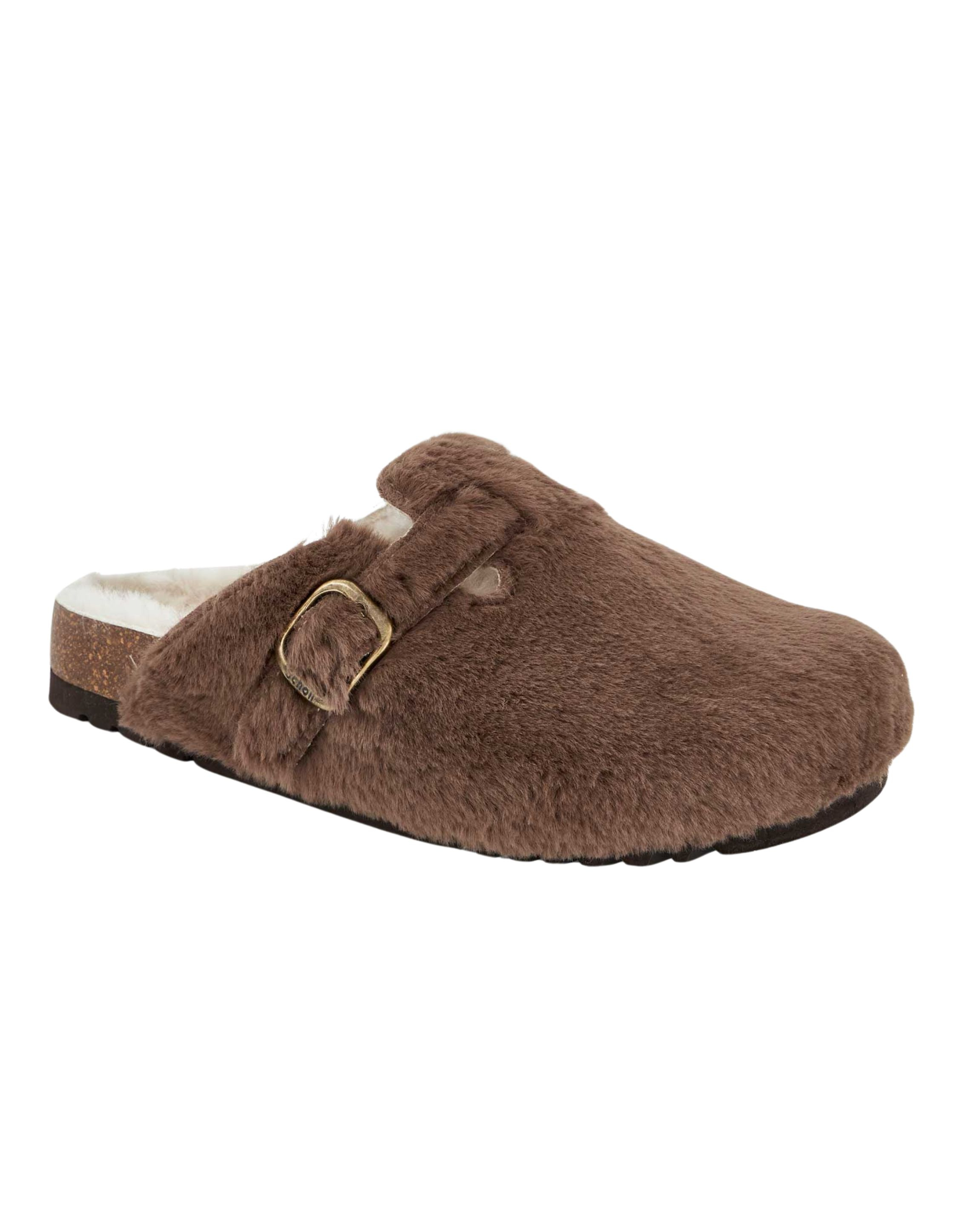 Scholl Footwear  Pantoffels Taupe Fae New F Synfurg