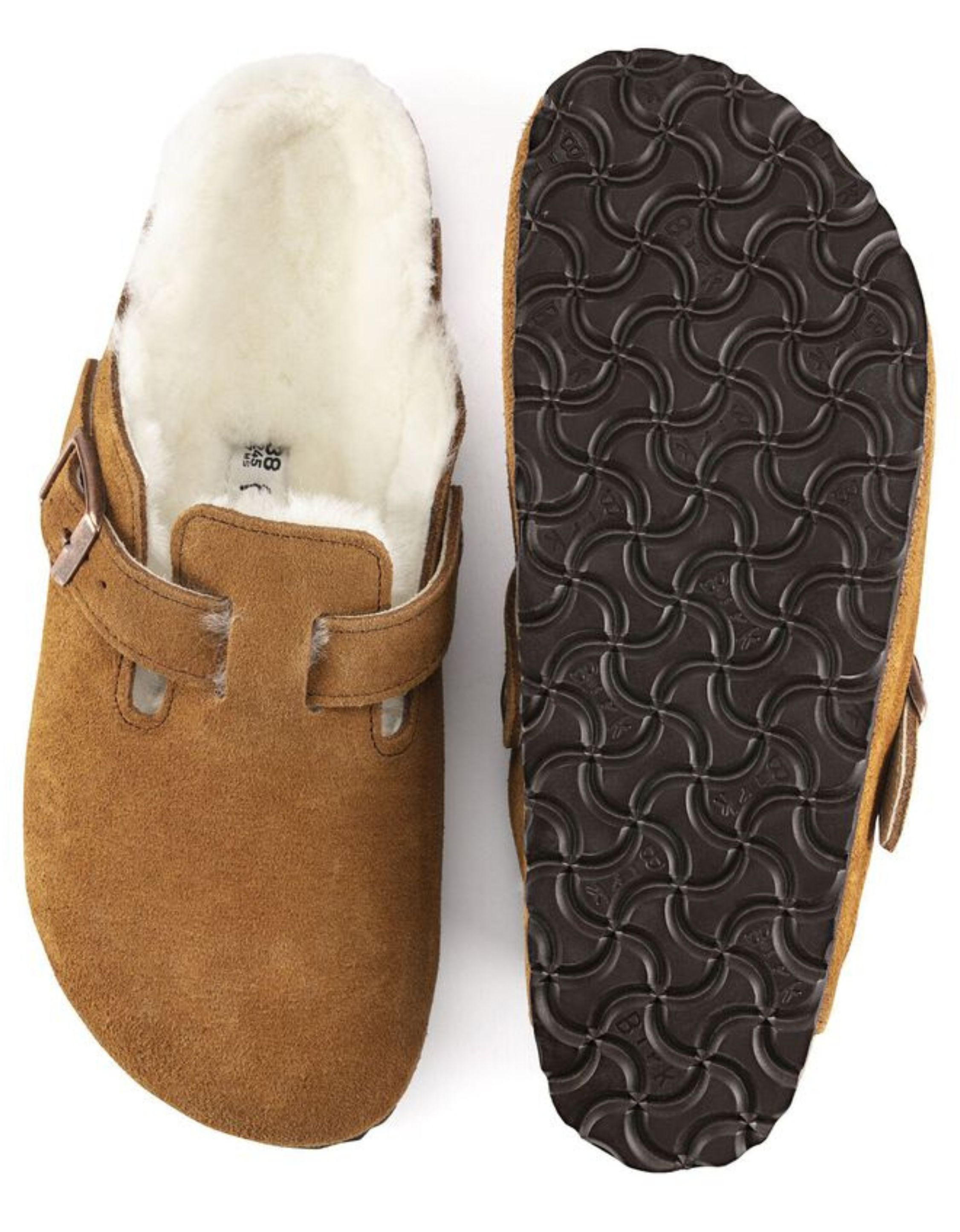 Birkenstock Boston Leve Slippers Cognac Boston Leve