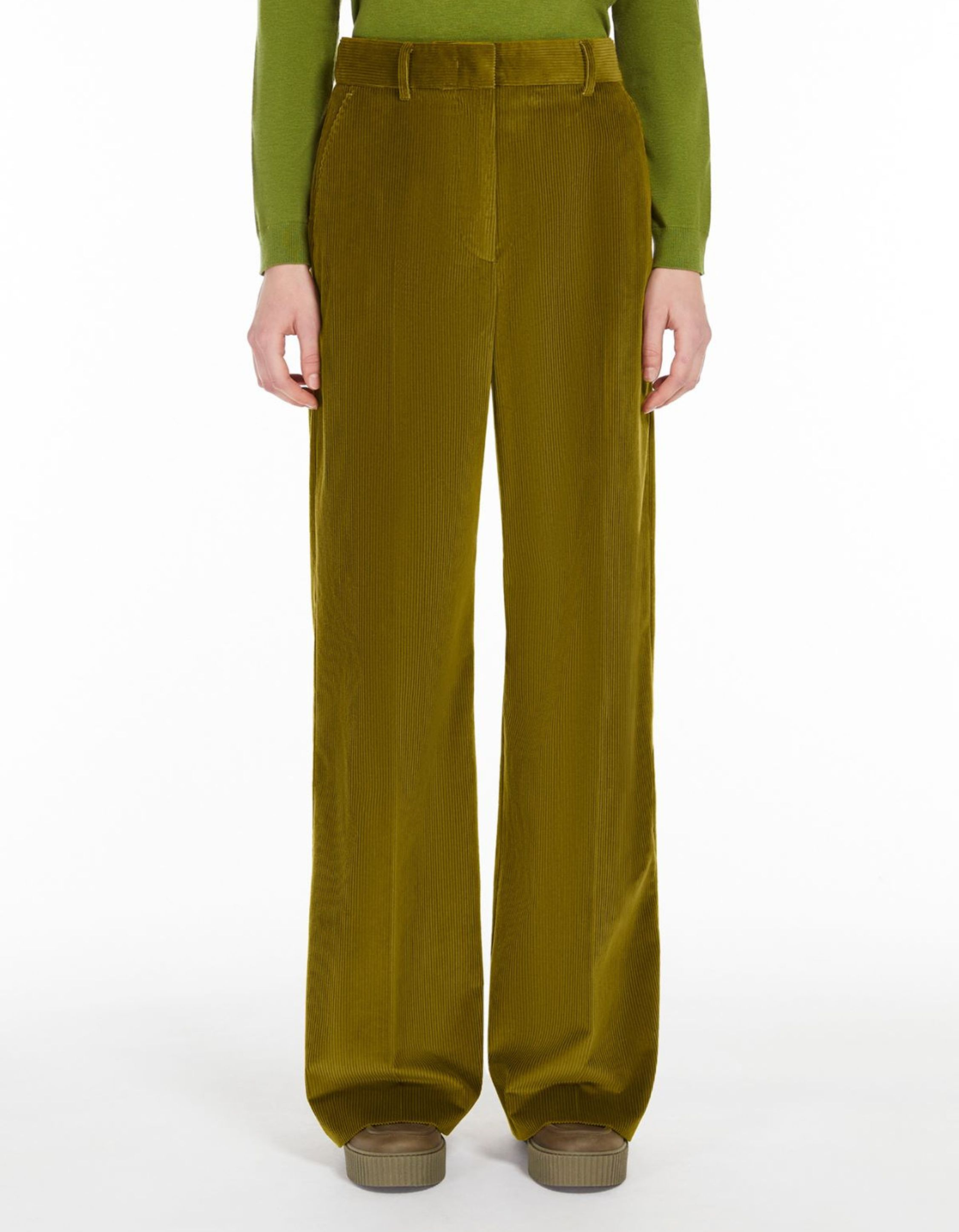 Max Mara Weekend  Pantalons Groen Tania