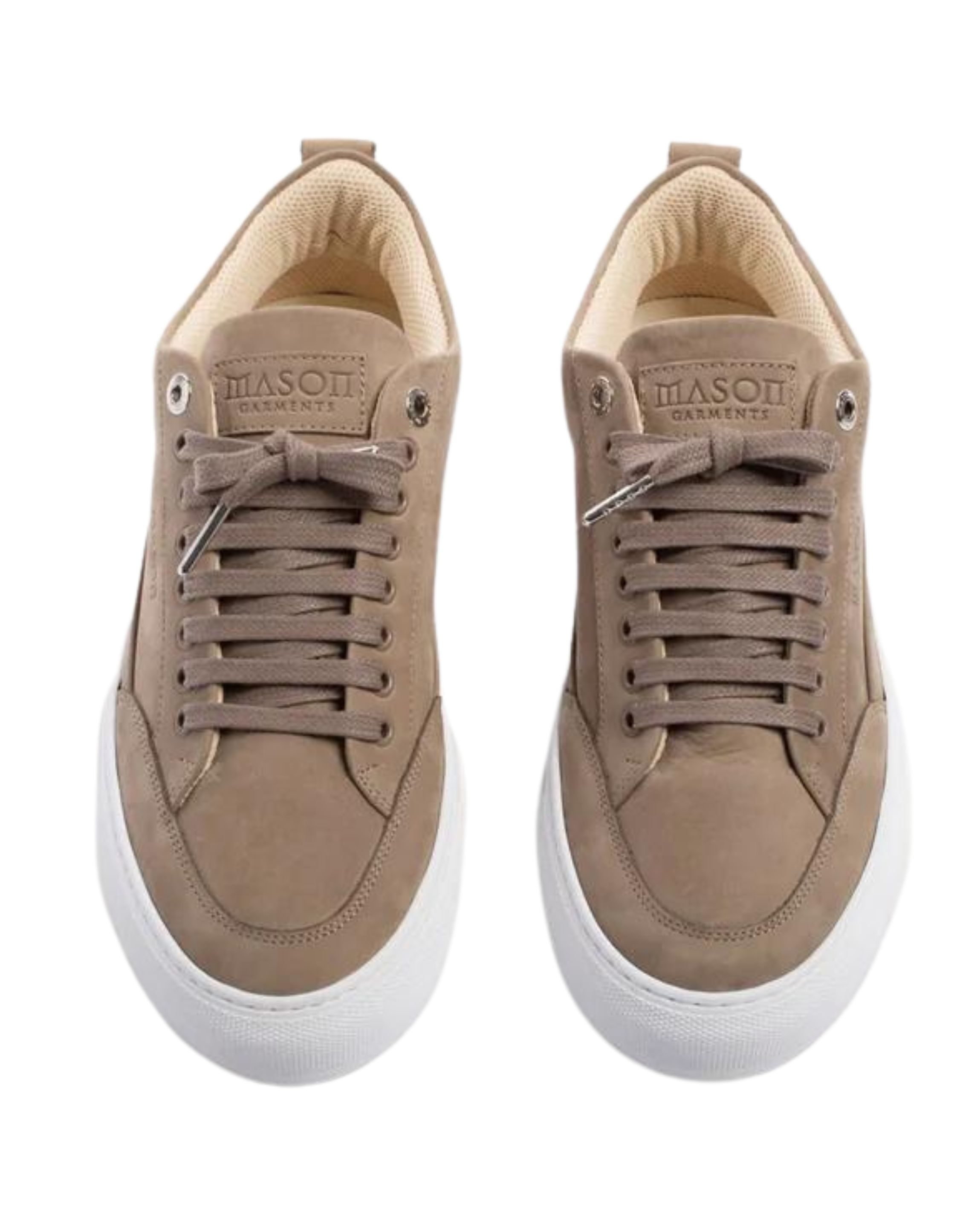 Mason Garments Tia Sofisticato Sneakers Zand Fw24-2