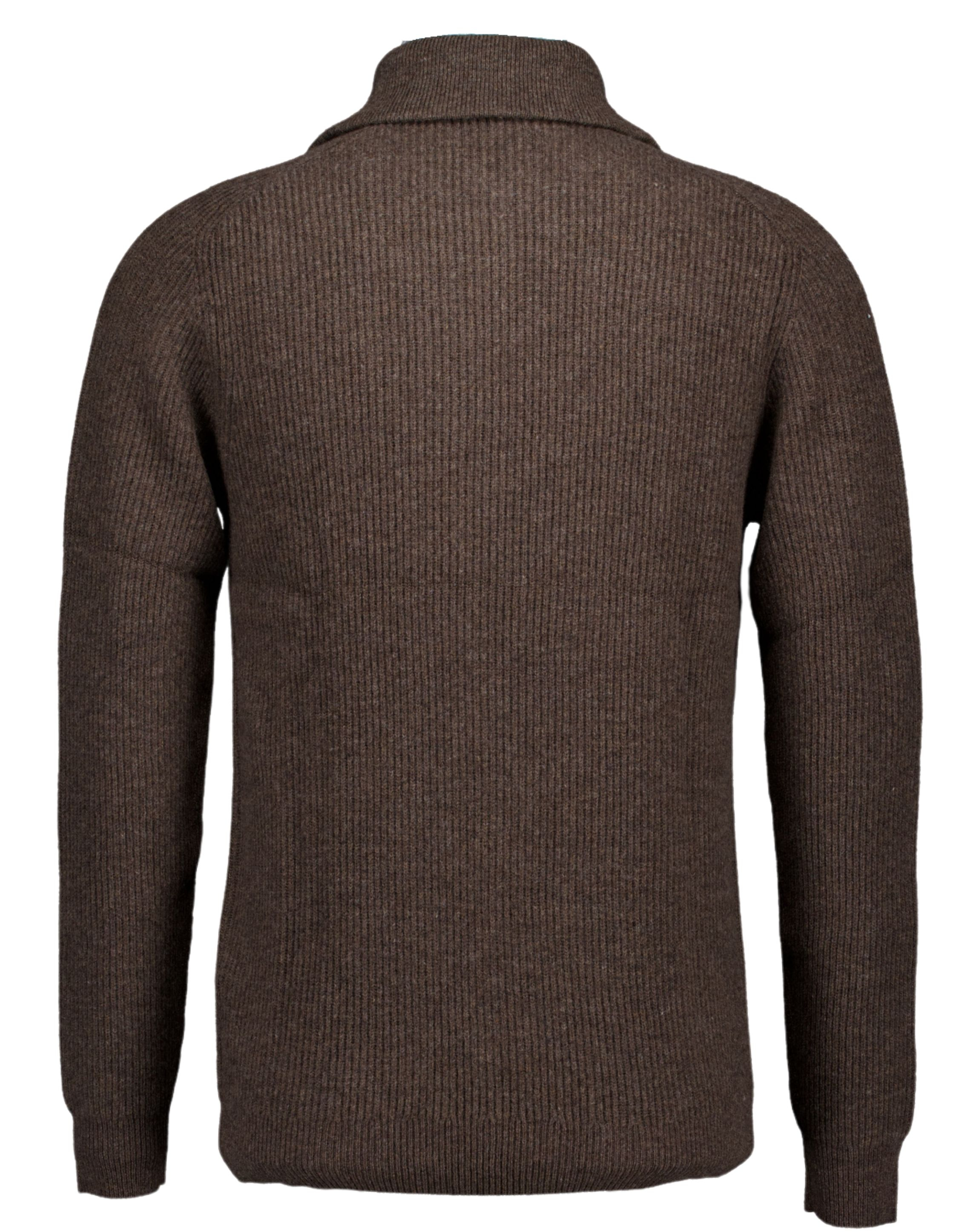 Profuomo  Pullovers Donkerbruin Ppvj30016