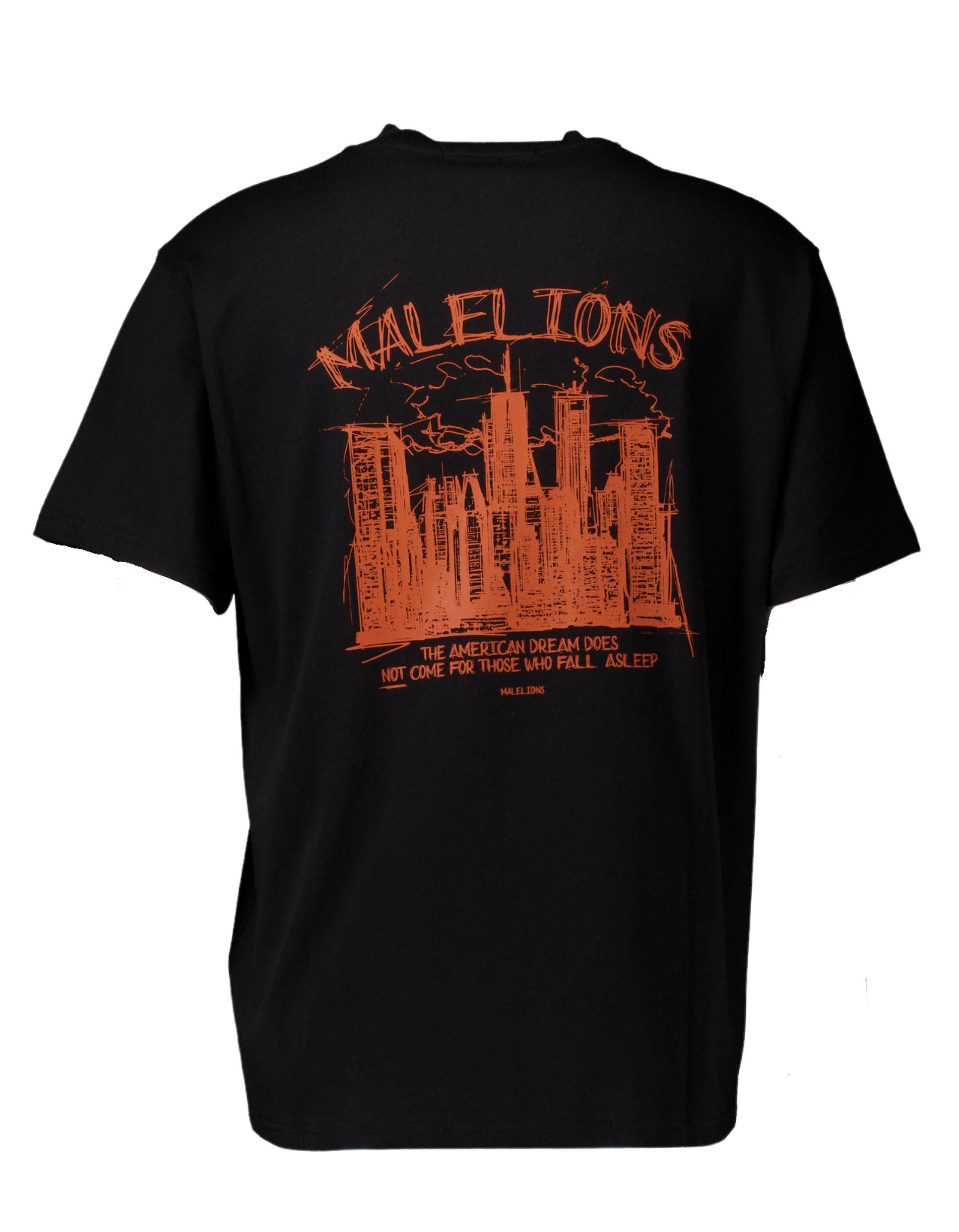 Malelions  T-shirts Zwart Mm2-aw24-59