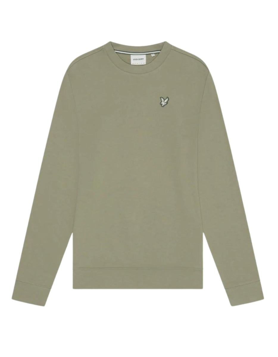 Lyle&scott Diagonal Weave French Sweaters Groen Ml2143v