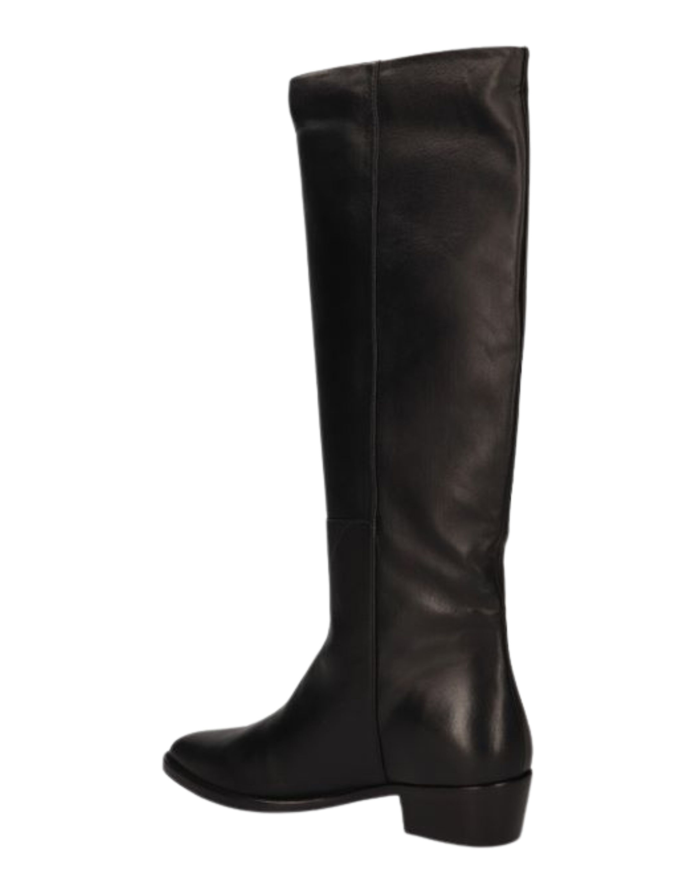 Toral Leather Knee-high Laarzen Zwart Tl-12777