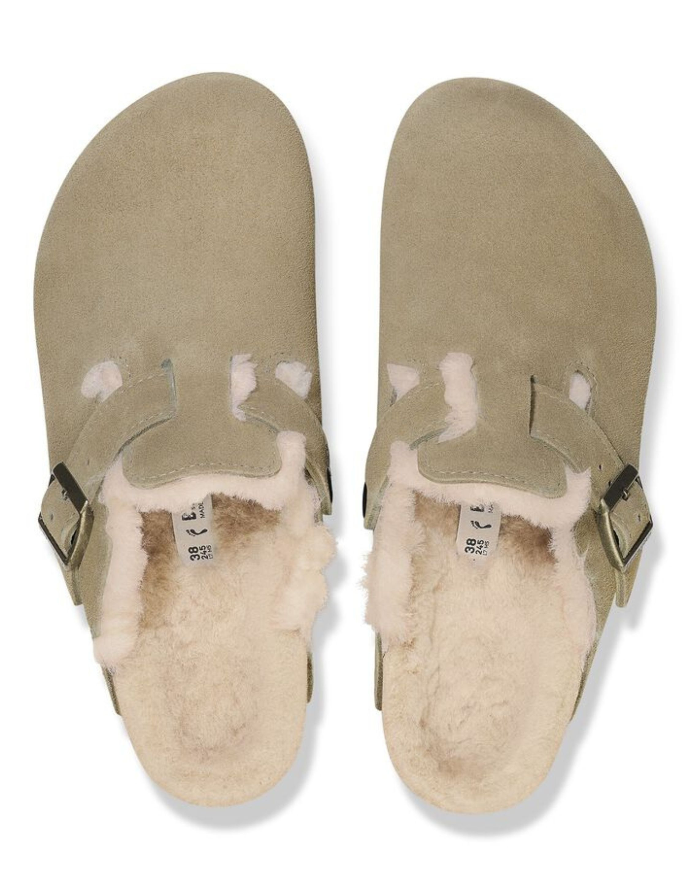 Birkenstock  Slippers Taupe Boston