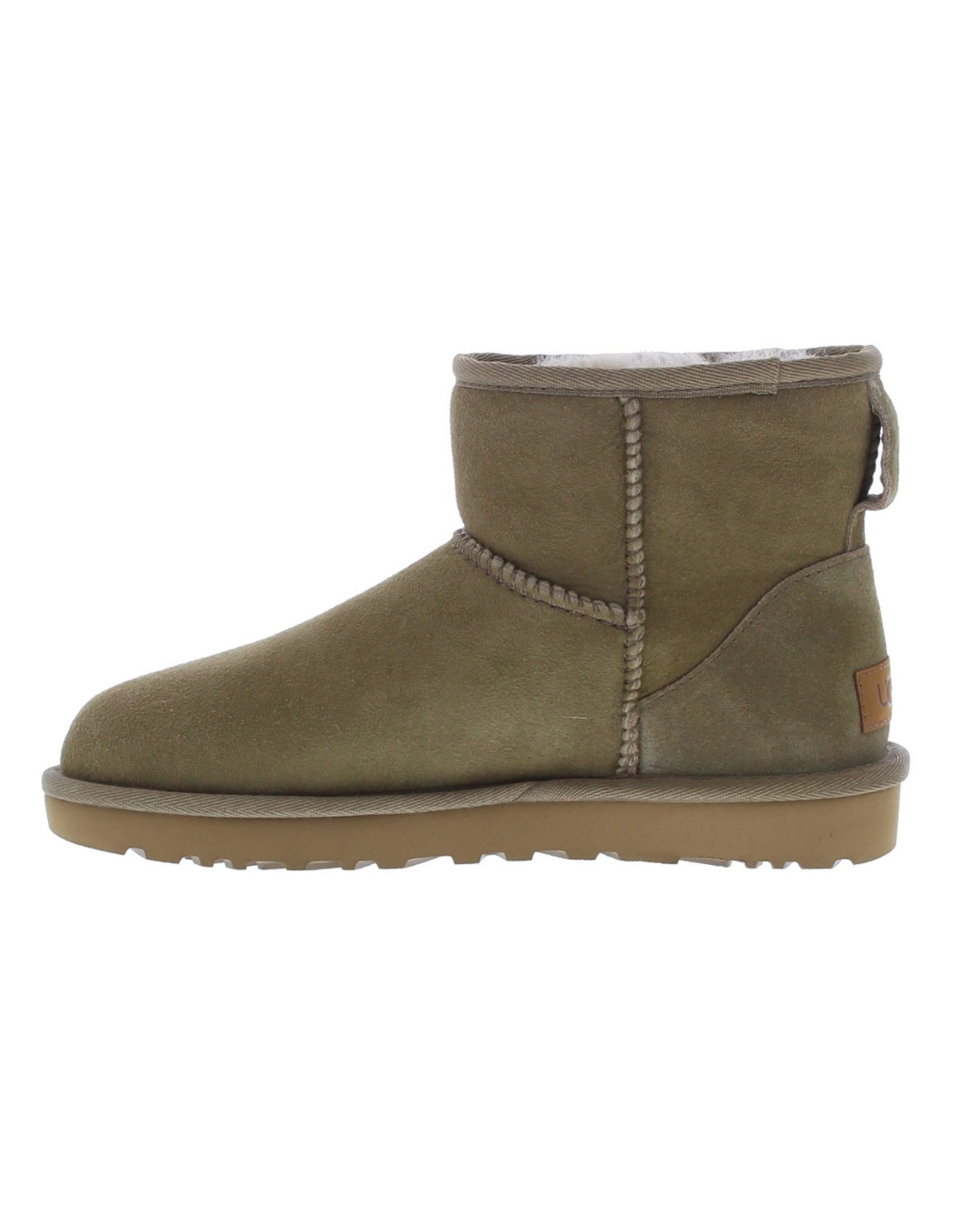 Ugg W Classic Mini Ii Enkellaarzen Taupe 1016222