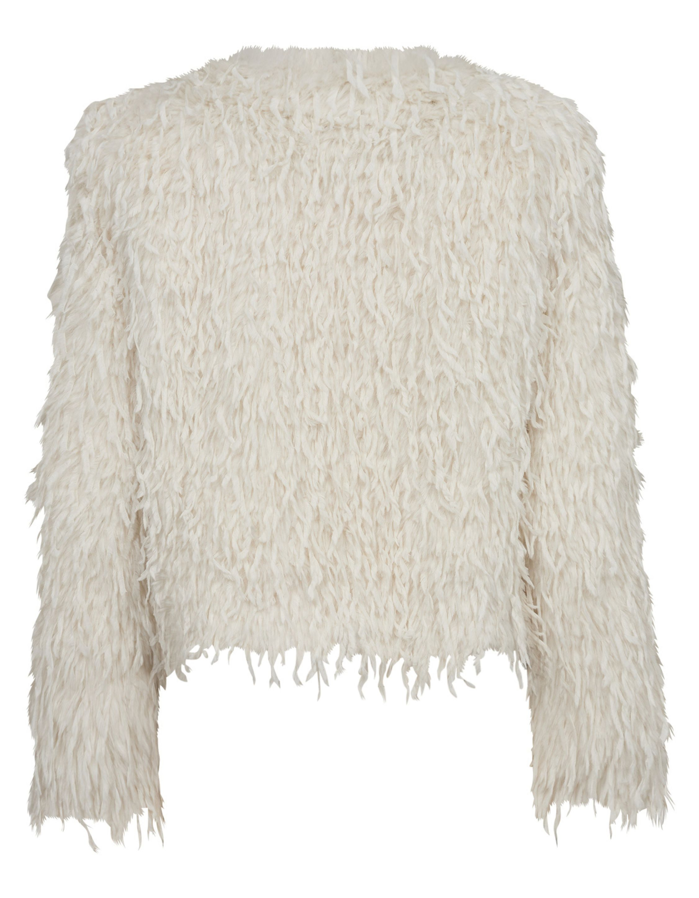 Co Couture Feathercc Jackets Off White 30252