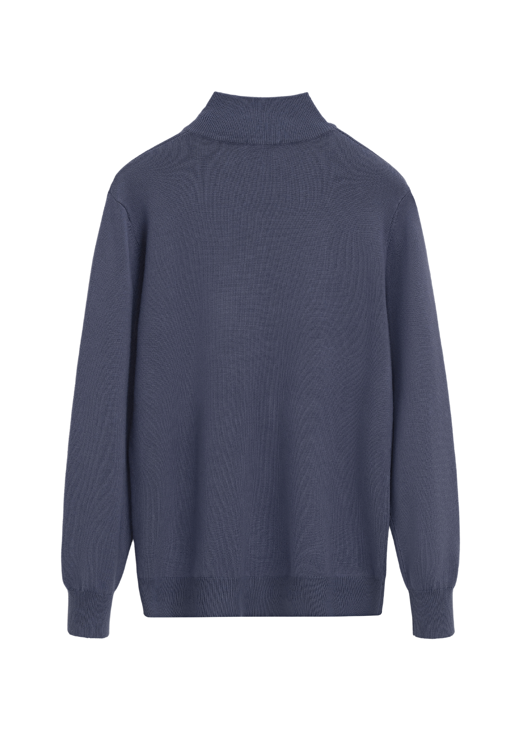 Defaut Paris Knitwear Half-zip Sweater Truien Blauw M606