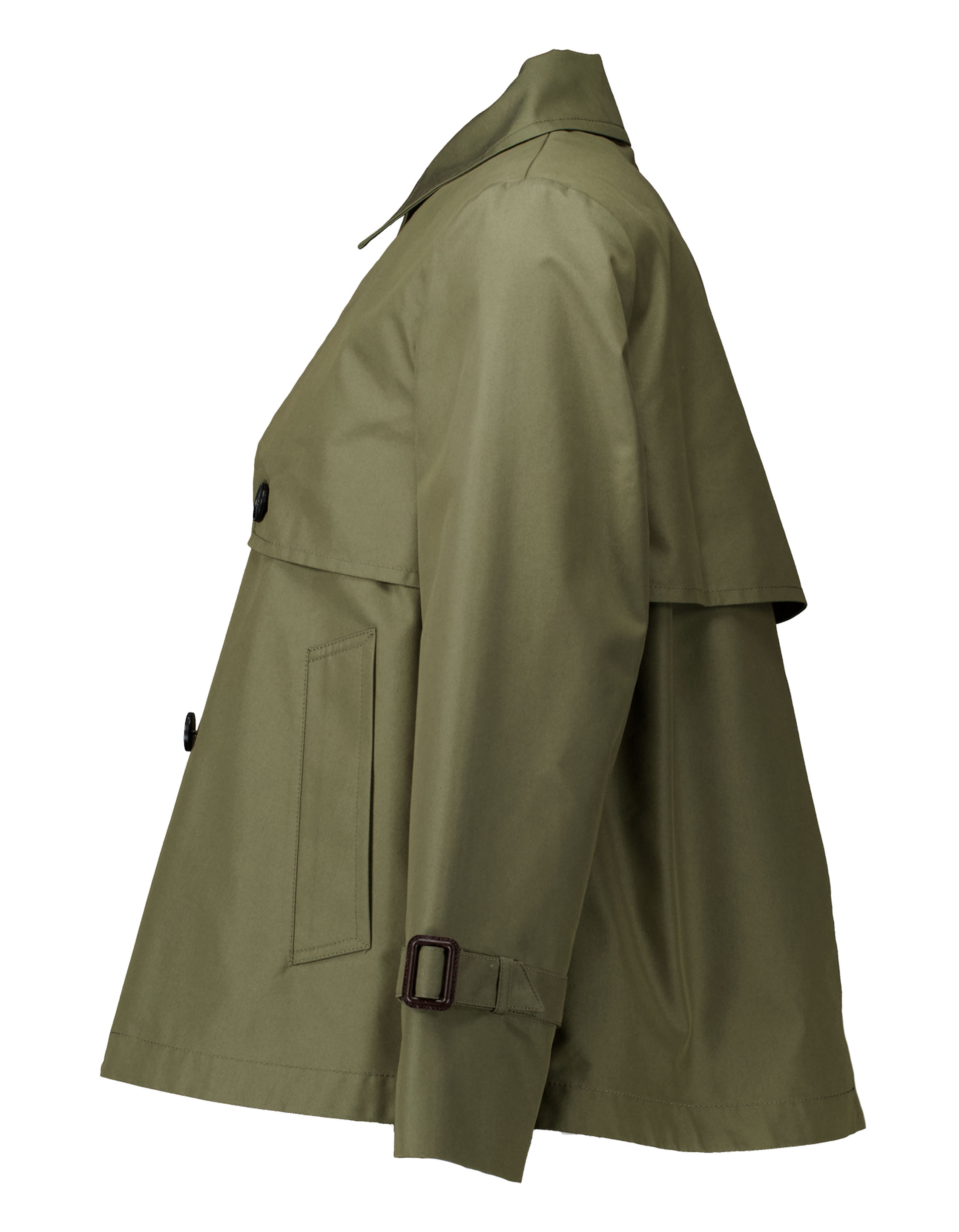 Max Mara Weekend  Trenchcoats Groen Biglia