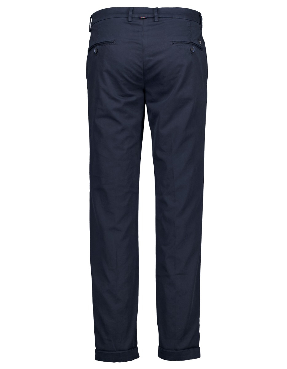 Masons  Pantalons Donkerblauw Mbe070