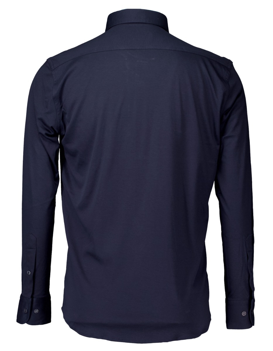 Giordano Ivy Lange Mouw Overhemden Donkerblauw 427078