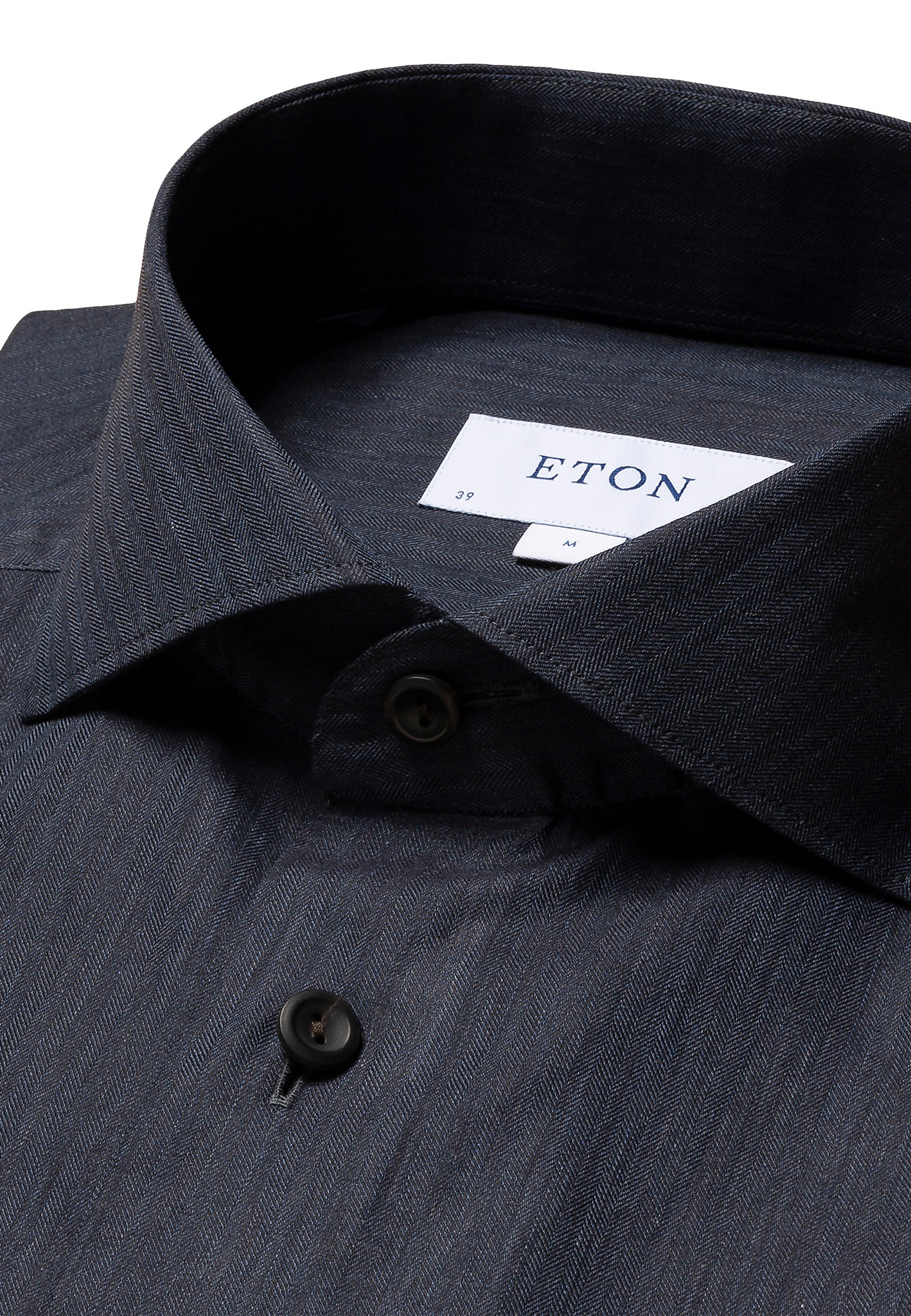 Eton  Lange Mouw Overhemden Donkerblauw 100003503 28 Navy Blue