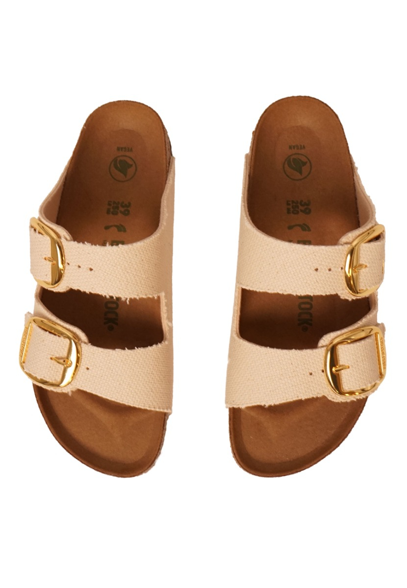 Birkenstock Arizona Bb Tex Slippers Creme Arizona Bb Tex