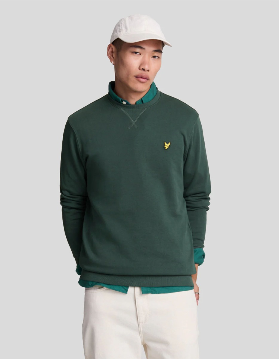 Lyle&scott  Sweaters Donkergroen Ml424vog