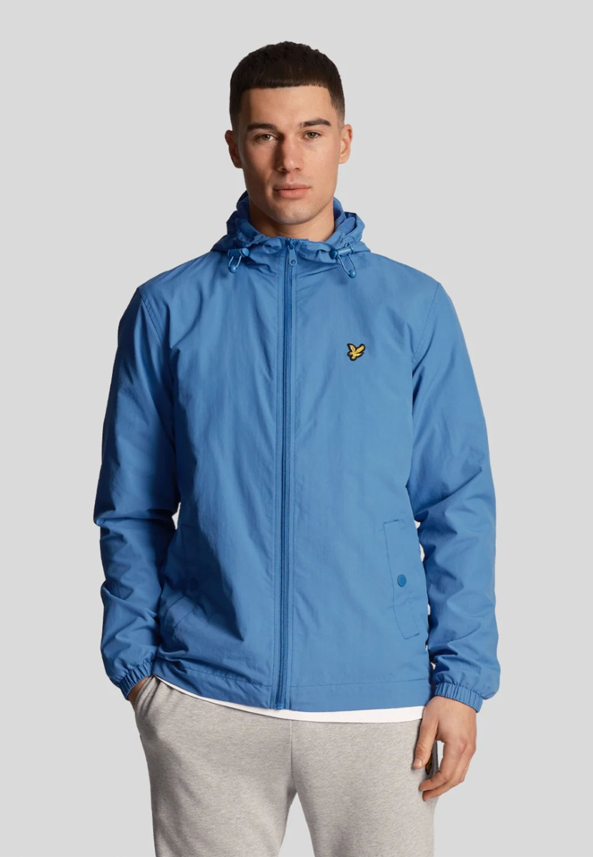 Lyle&scott Zip Through Jackets Blauw Jk464v W584