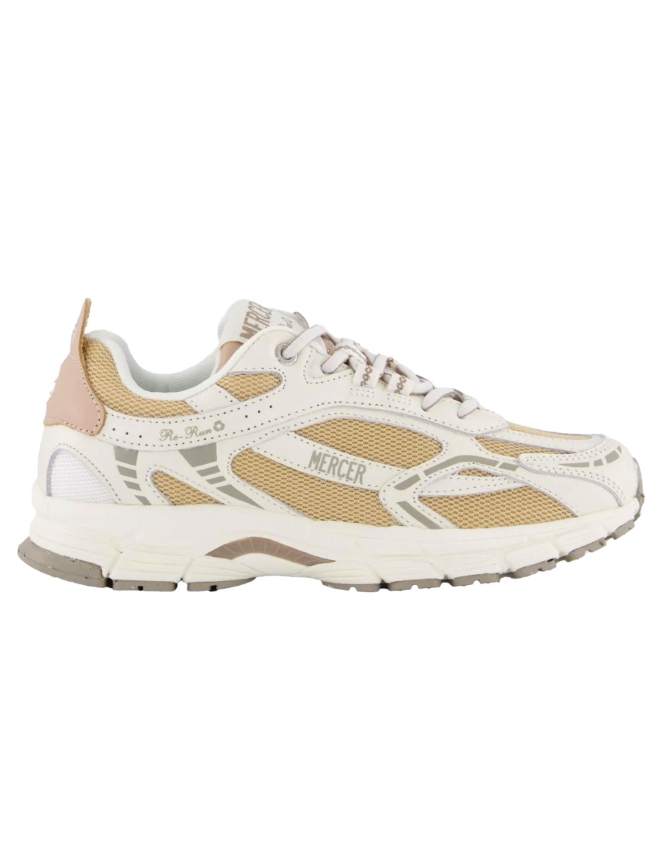 Mercer The Re-run Nappa Sneakers Goud Me243005