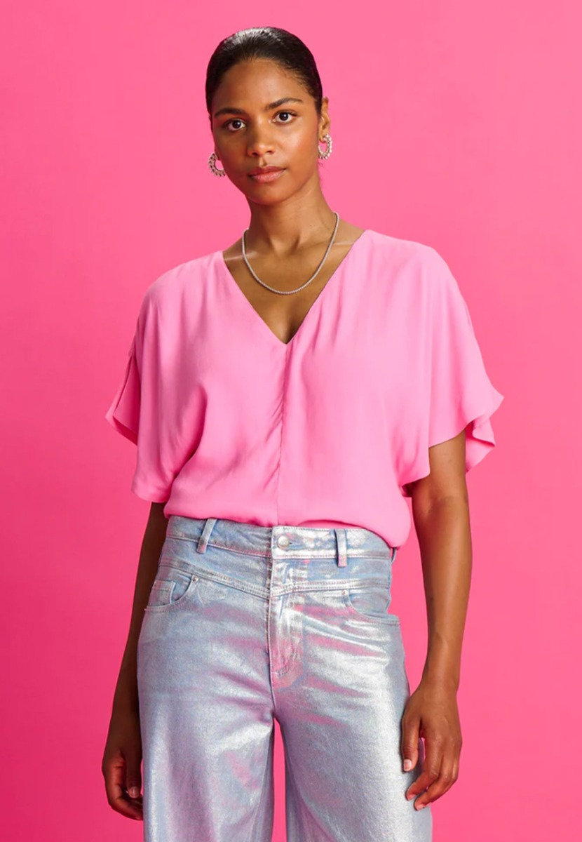 Pom Amsterdam  Tops Roze Sp7719