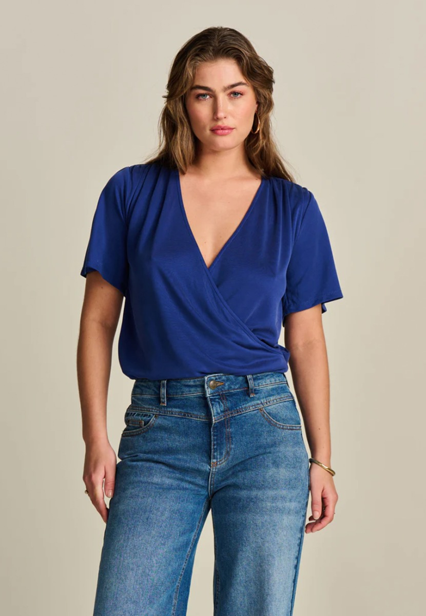 Pom Amsterdam  Tops Donkerblauw Sp7722