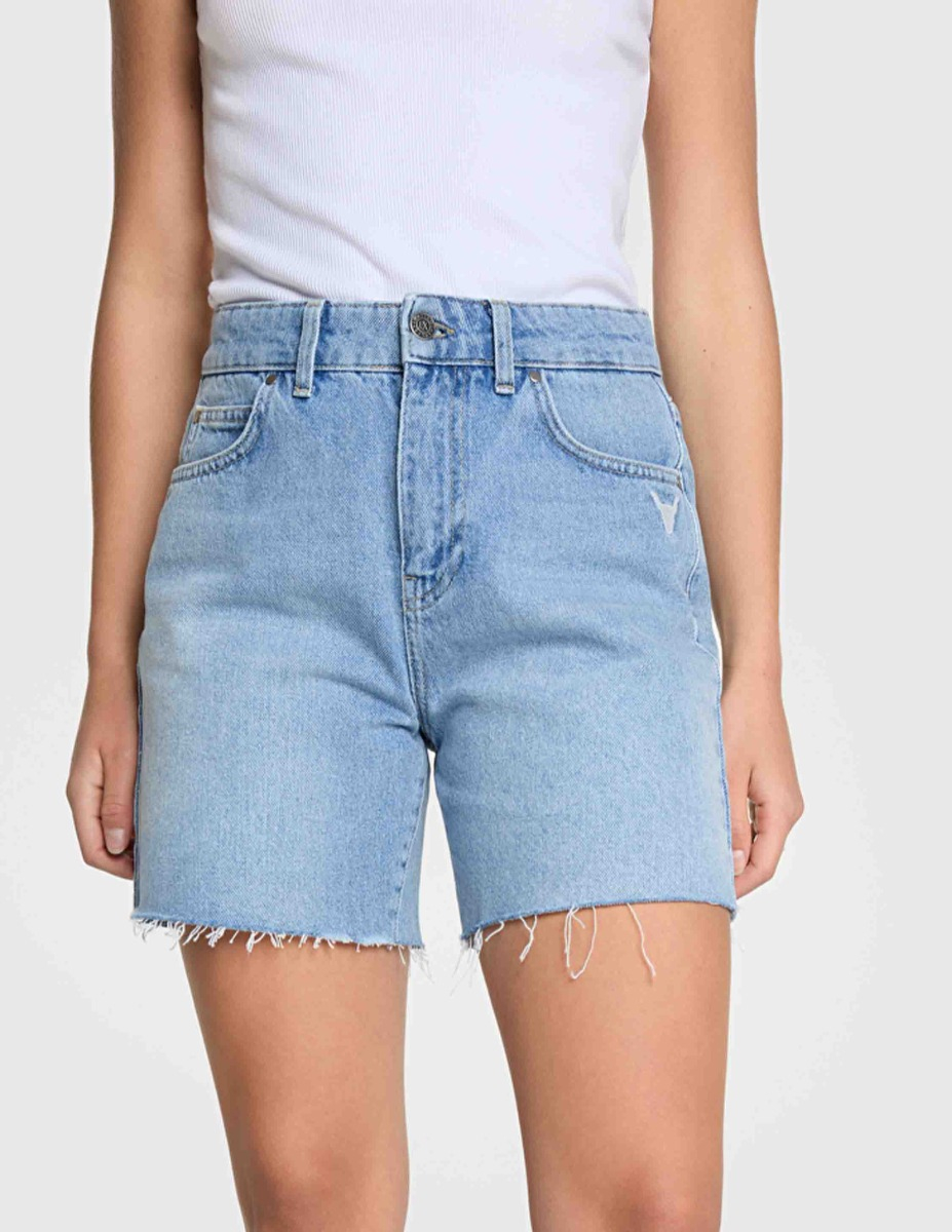 Alix The Label Denim Shorts Blauw 2402132530