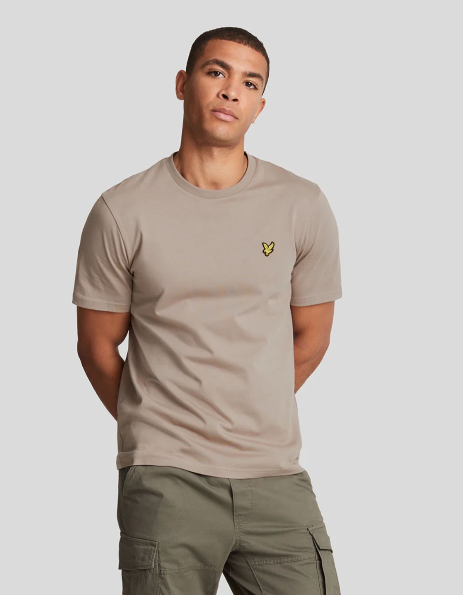 Lyle&scott  T-shirts Taupe Ts400vog