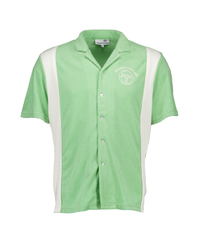 Sergio Tacchini Tano Ss Korte Mouw Overhemden Groen Stm18431-822