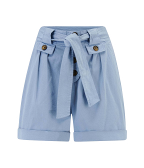 Woolrich Stretch Twill Short Shorts Blauw Cfwwsh0025frut3343 30052