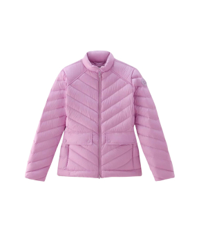 Woolrich Chevron Quilted Gewatteerde Jassen Lila Cfwwou0776frut2635 4376