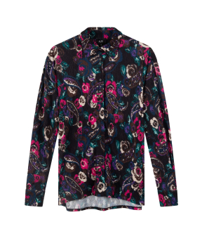 Alix The Label Paisley Flower Oversized Blouses Multicolor 2308922332 100