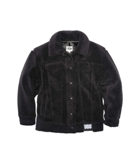 Ugg Frankie Teddy Zwart 1113951-blk  Frankie Sherpa Trucker Jacket