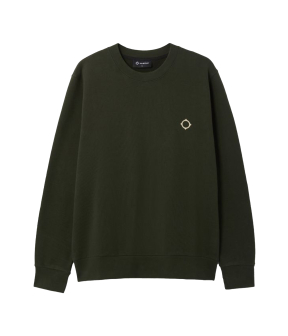 Mastrum Back Logo Sweaters Groen Mas4518 M306 Oil Slick