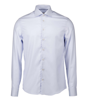 John Miller Slim Fit Lange Mouw Overhemden Blauw 5140790-130