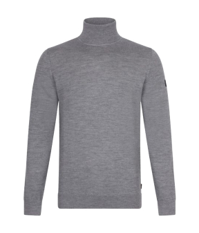 Cavallaro Merino Turtleneck Coltruien Grijs 118235001 Mid Grey