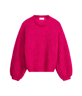 Pom Amsterdam  Truien Roze Sp7440 500