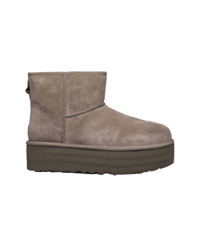 Ugg Classic Mini Platform Boots Grijs 1134991-skp Classic Mini Platform