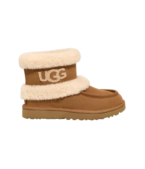 Ugg Ultra Mini Fluff Boots Cognac 1145410-che  Ultra Mini Ugg Fluff