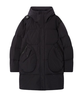 Mastrum Long Down Jackets Zwart Mas1584 M000