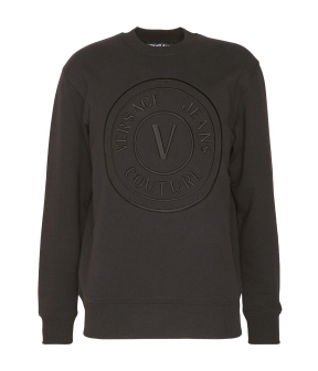 Versace Jeans  Sweaters Zwart 75gait04 Cf06t 899