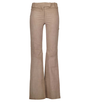 Studio Ar. Jaela Suede Pantalons Taupe 002l236004.01 Jaela Suede